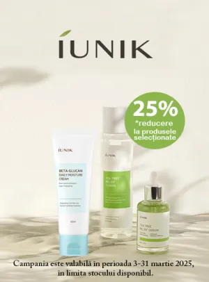 Iunik 25% Reducere Martie