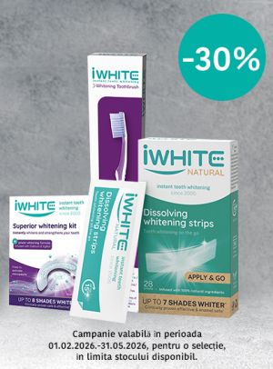 iWhite 30% Reducere Februarie-Mai