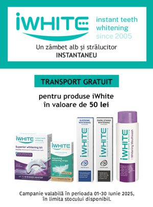 iWhite Transport Gratuit Iunie