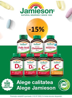 Jamieson 15% Reducere Iulie