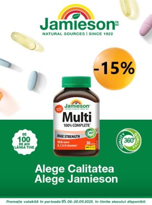 Jamieson 15% Reducere Iunie-Septembrie