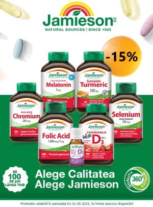Jamieson 15% Reducere Mai