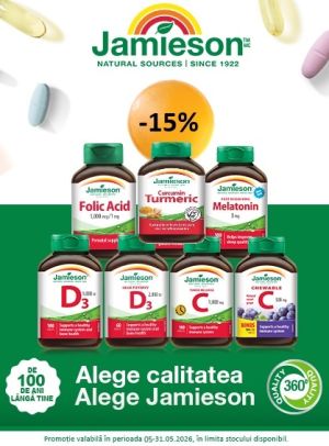 Jamieson 15% Reducere Mai