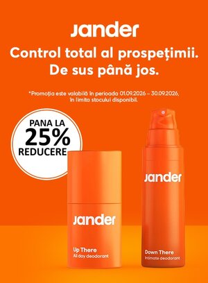 Jander Skin Pana la 25% Reducere Septembrie