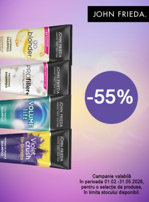 John Frieda 55% Reducere Februarie-Mai