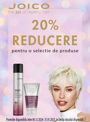 Joico 20% Reducere Decembrie-Ianuarie