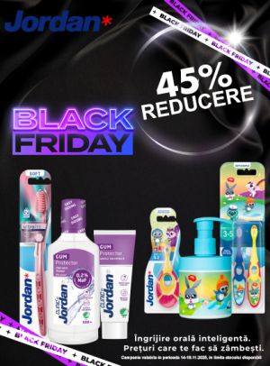 Jordan 45% Reducere Black Friday 2025