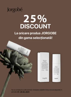 Jorgobe 25% Reducere Februarie