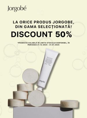 Jorgobe 50% Reducere Decembrie-Ianuarie