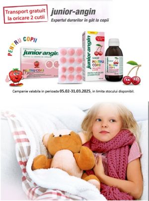 Junior Angin Transport Gratuit Februarie-Martie