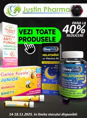 Justin Pharma Pana la 40% Reducere Black Friday 2025
