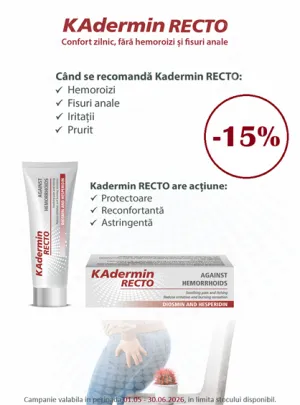 Kadermin 15% Reducere Mai-Iunie