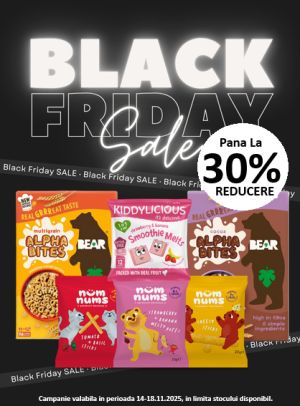 Kiddylicious + Num Nums + Bear 25% Reducere Black Friday 2025