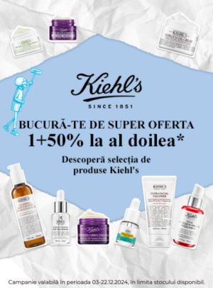 Kiehls 1+50% Reducere la al doilea Decembrie