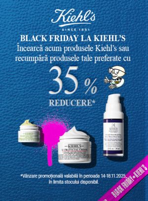 Kiehls 35% Reducere Black Friday 2025