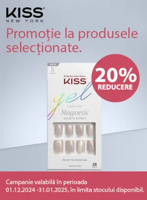 Kiss 20% Reducere Decembrie-Ianuarie