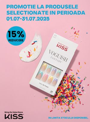 Kiss USA 15% Reducere Iulie