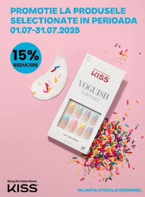 Kiss USA 15% Reducere Iulie