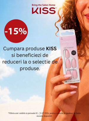 Kiss USA 15% Reducere Iulie