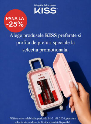 Kiss USA Pana la 25% Reducere August