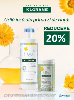Klorane Bebe 20% Reducere Aprilie