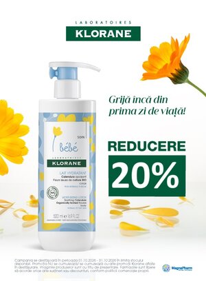 Klorane Bebe 20% Reducere Octombrie