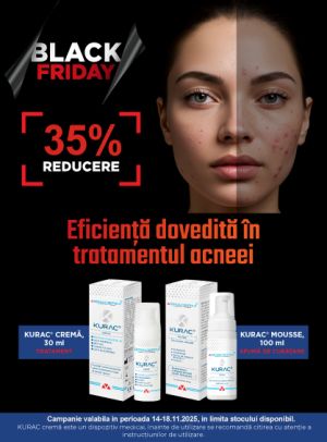 Kurak 35% Reducere Black Friday 2025