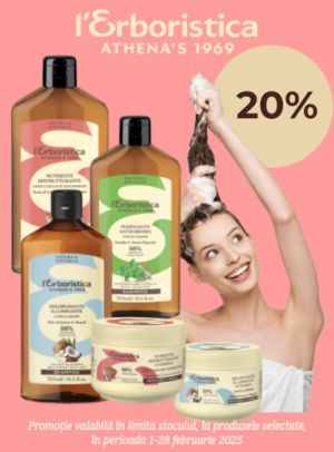 L'erboristica 20% Reducere Februarie 