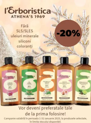 L'erboristica 20% Reducere Ianuarie 