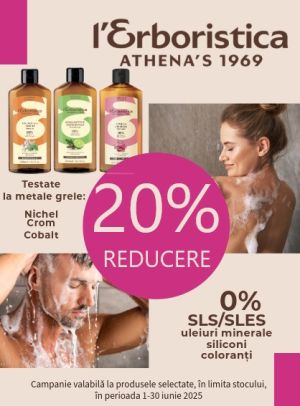 L’Erboristica 20% Reducere Iunie