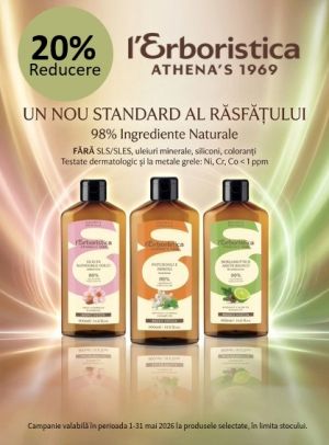 L’Erboristica 20% Reducere Mai