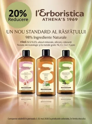 L’Erboristica 20% Reducere Mai