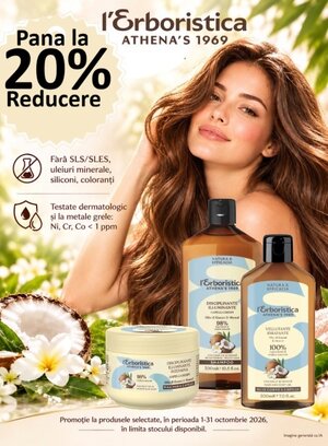L'Erboristica Pana la 20% Reducere Octombrie