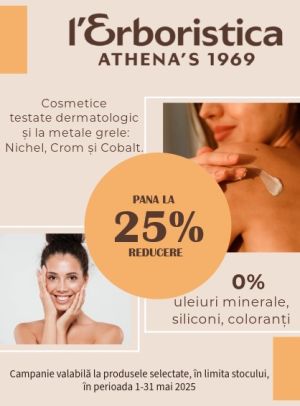 L’Erboristica Pana La 25% Reducere Mai