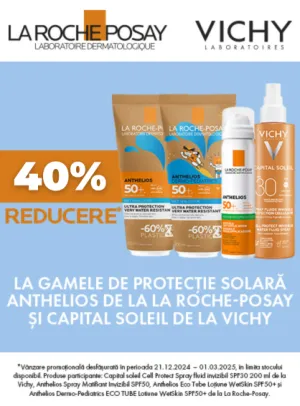 L'oreal 40% Reducere Decembrie - Februarie