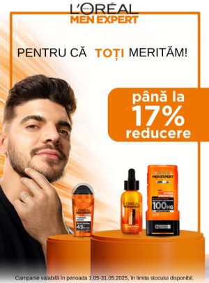 L'Oreal Pana la 17% Redcuere Mai