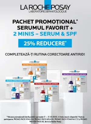 La Roche Posay 25% Reducere Martie