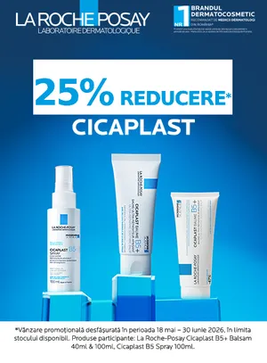 La Roche-Posay Cicaplast 25% Reducere Mai-Iunie