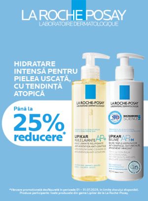 La Roche-Posay Lipikar Pana la 25% Reducere Iulie