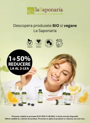 La Saponaria 1+50% Reducere la al 2-lea Iulie-August 