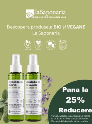 La Saponaria Pana la 25% Reducere Aprilie