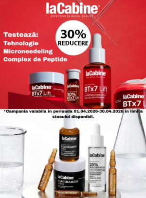 LaCabine 30% Reducere Aprilie