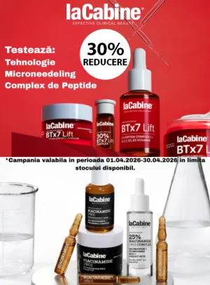 LaCabine 30% Reducere Aprilie