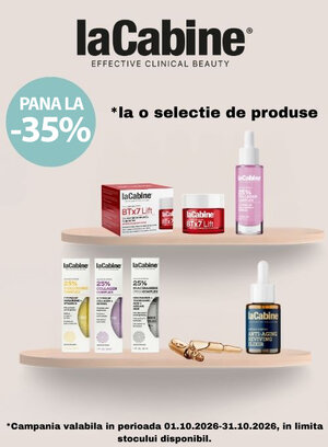 LaCabine Pana la 35% Reducere Octombrie 
