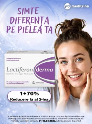 Lactiferon Derma 1+70% Reducere la al 2-lea Aprilie