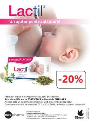 Lactil 20% Reducere Noiembrie