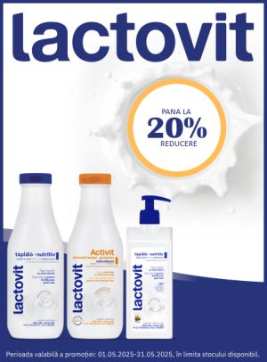 Lactovit Pana La 20% Reducere Mai