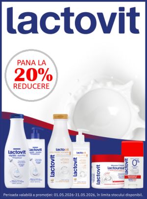 Lactovit Pana La 20% Reducere Mai