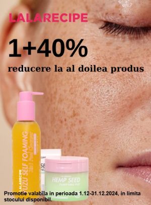 LalaReceipe 1+40% Reducere La Al Doilea Produs Decembrie