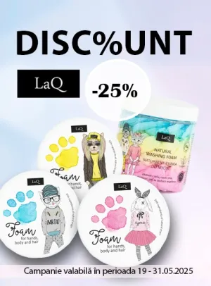 Laq 25% Reducere Ziua Copilului